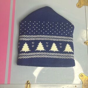 Vintage Wool Beanie !! Snow !